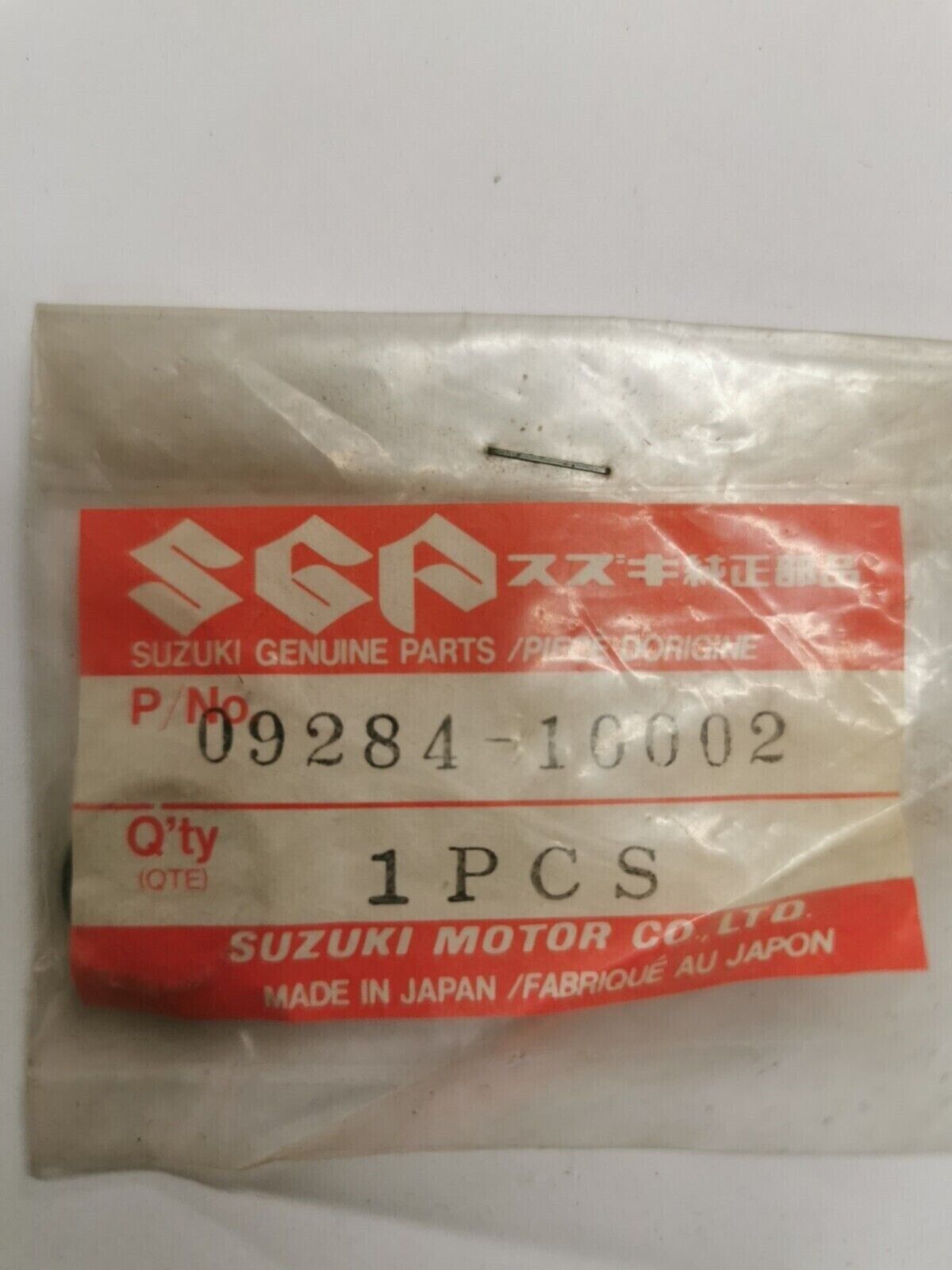NOS SUZUKI TC125 RELEASE ROD SEAL 09284-10002 S29