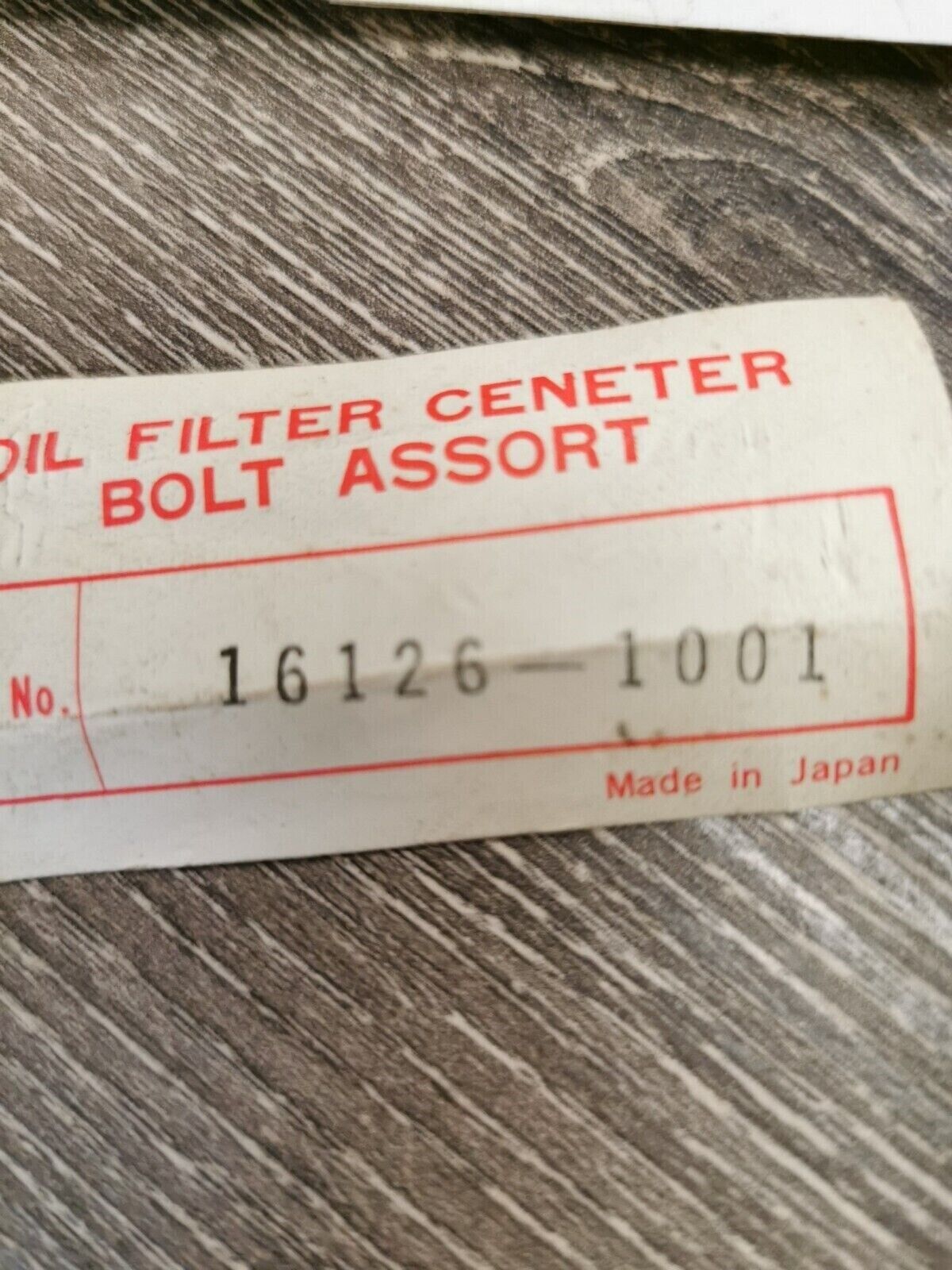 NOS Kawasaki ZG1200 ZX1100 OIL FILTER VALVE 16126-1001 SUB BY 16126-1108 J34