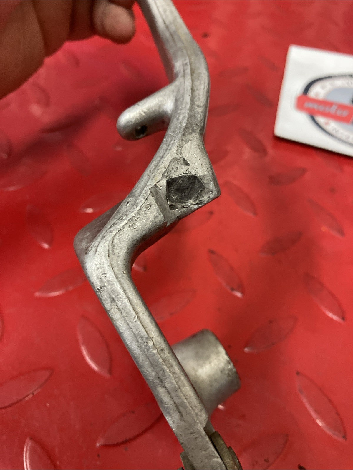 Honda CR250R 1984 rear brake pedal lever arm CR500R 2
