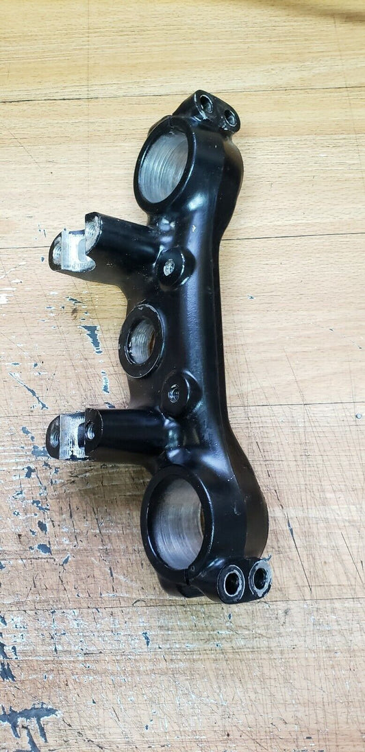 Honda XR350R 1983 1984 steering stem triple clamp tree bridge top crown .