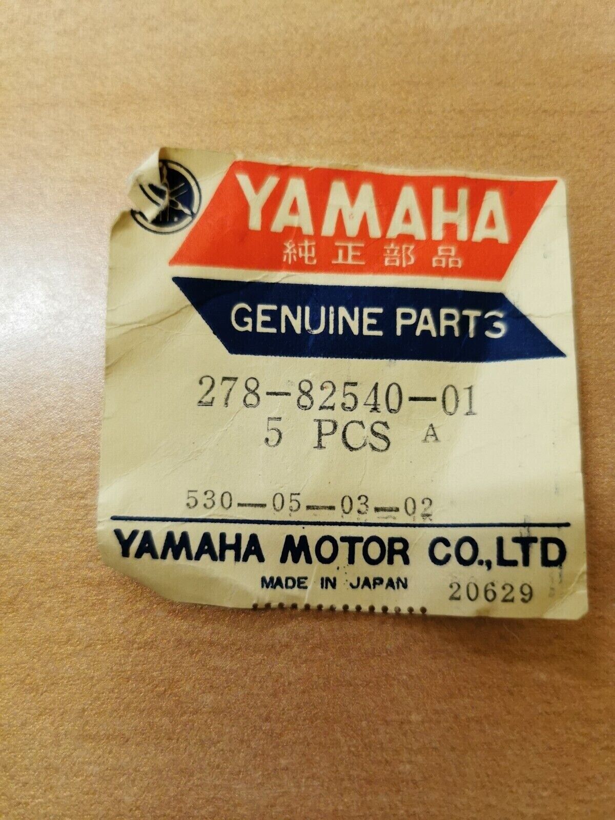NOS YAMAHA NEUTRAL SWITCH ASY 278-82540-01-00 Superseded by 1L9-82540-00-00 Y38