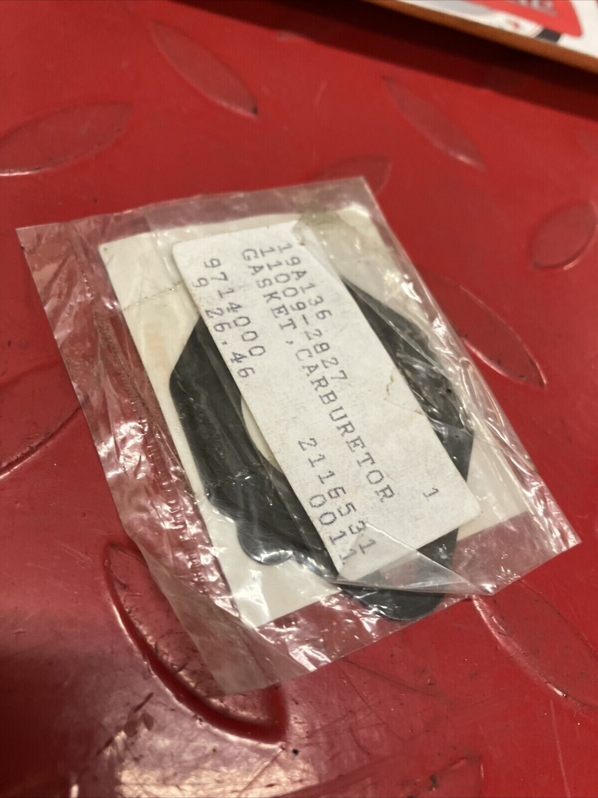 NOS KAWASAKI CARBURETOR GASKET 11009-2827 K21