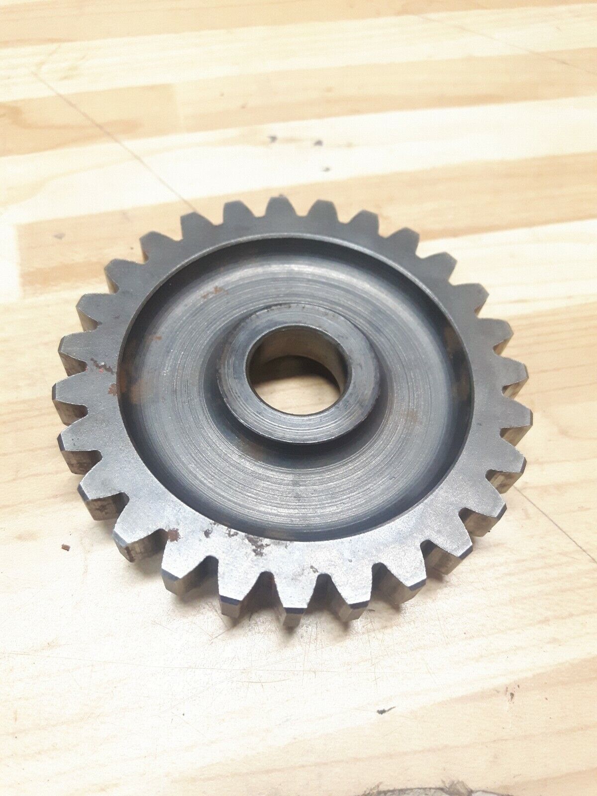 Honda CR125R 1980 kickstarter kick starter spindle shaft idle gear 1979