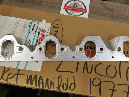 NOS FEL-PRO LINCOLN 1977 GASKET MANIFOLD MS-90248 J33