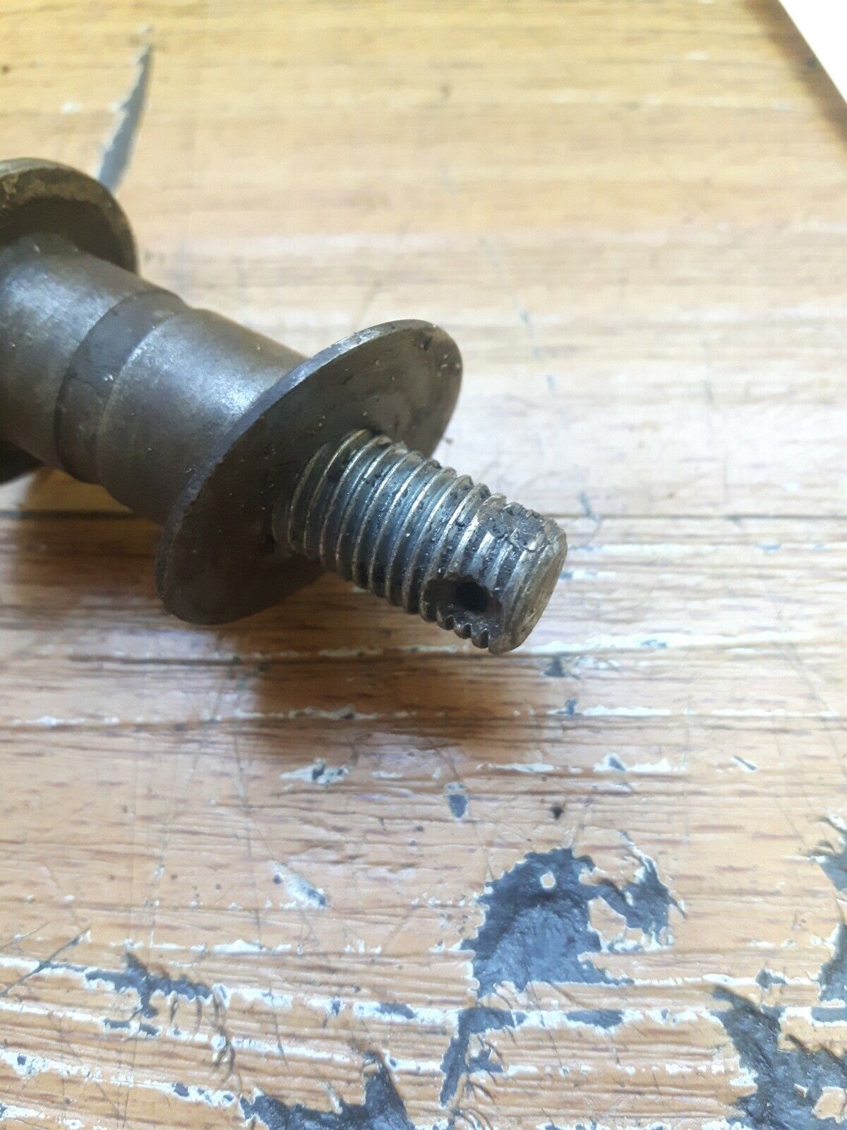 Kawasaki KLX125 2003 rear brake pedal lever pivot bolt shaft 2004 2005 2006