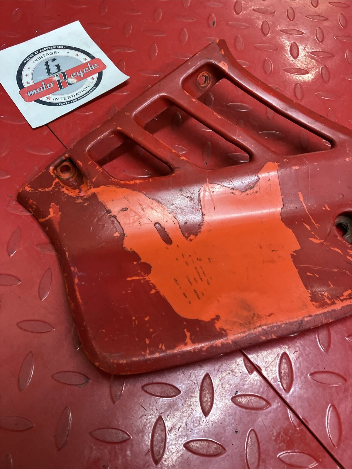 Honda CR80R 1986 fuel tank radiator cover shroud