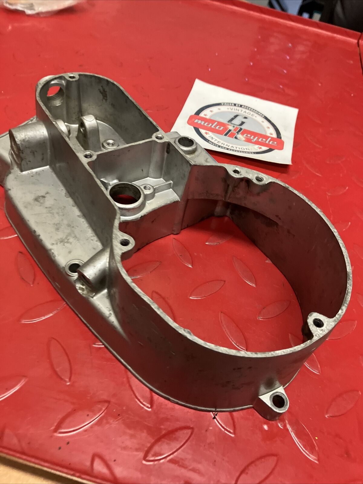 Suzuki TC125 1972 Left crankcase stator cover 1973 1974