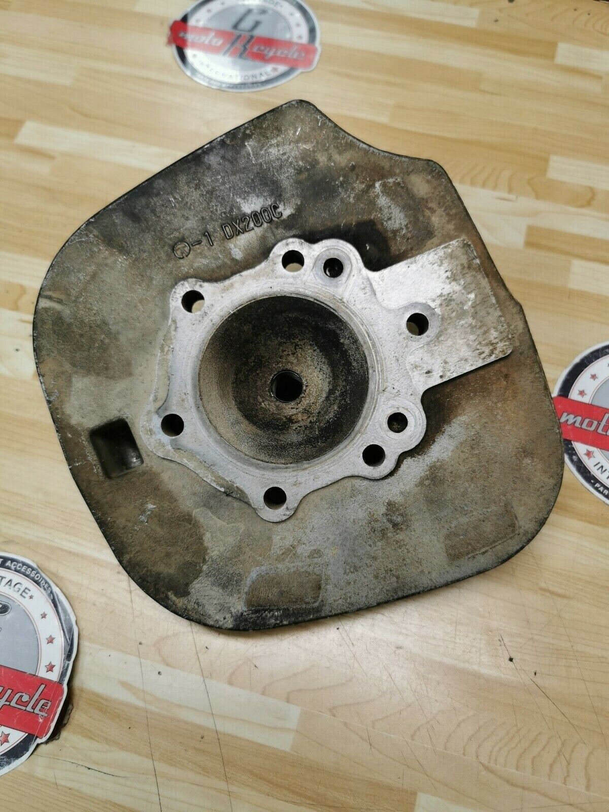 Kawasaki KDX200 1986 cylinder head jug barrel cover 1987