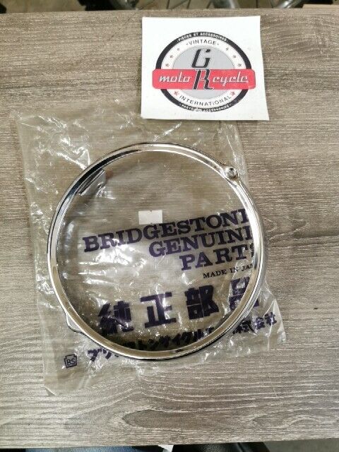 NOS BRIDGESTONE HEADLIGHT RIM 6" 1143 B1