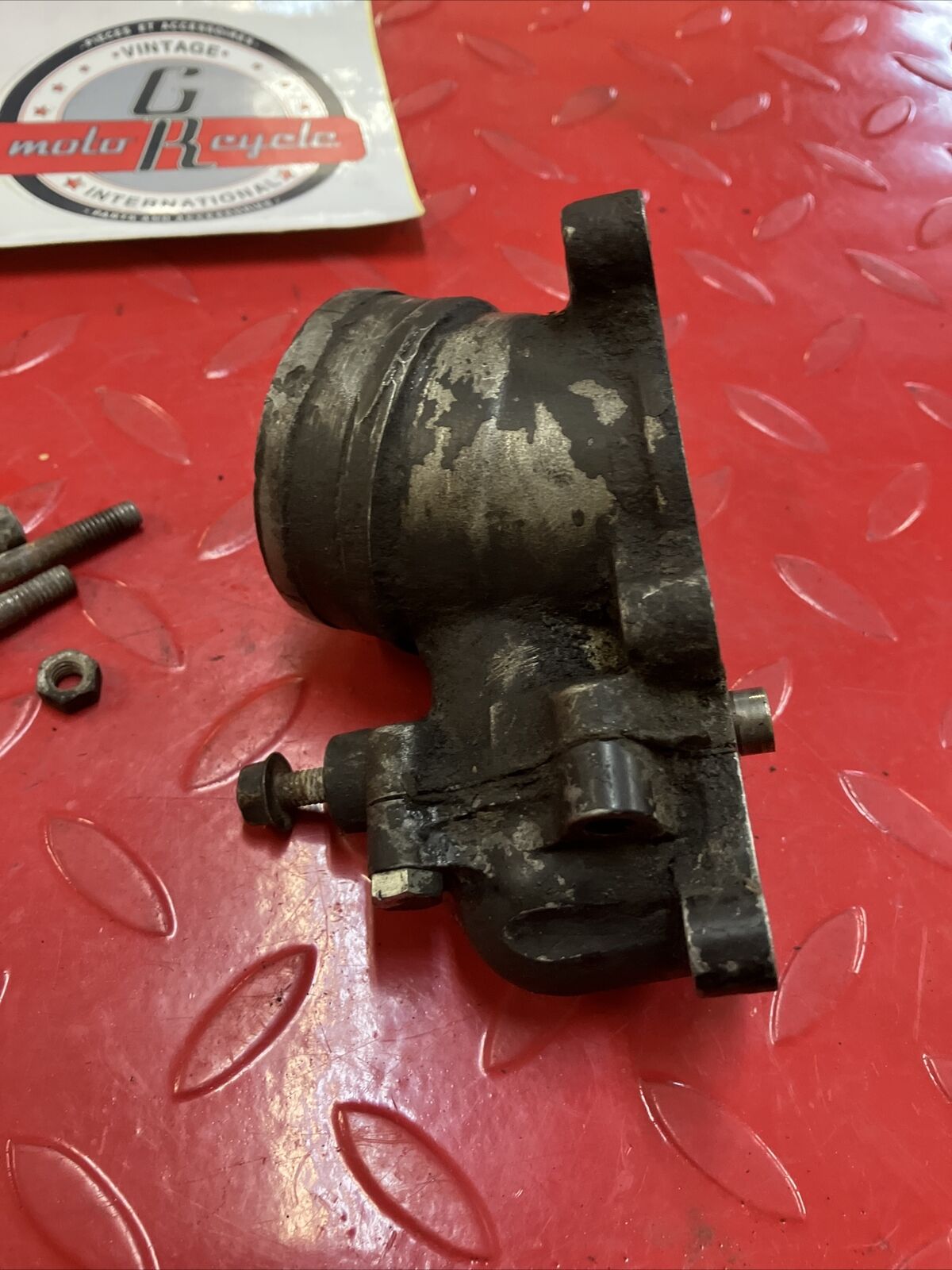 Honda CR250R 1984 exhaust manifold atac butterfly valve governor