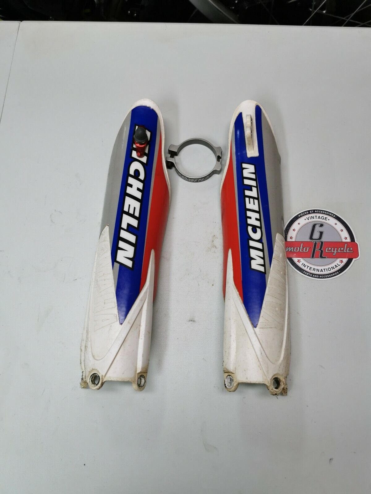 Yamaha YZ250F 2010 front fork guard protector works connection pro launch 12-416