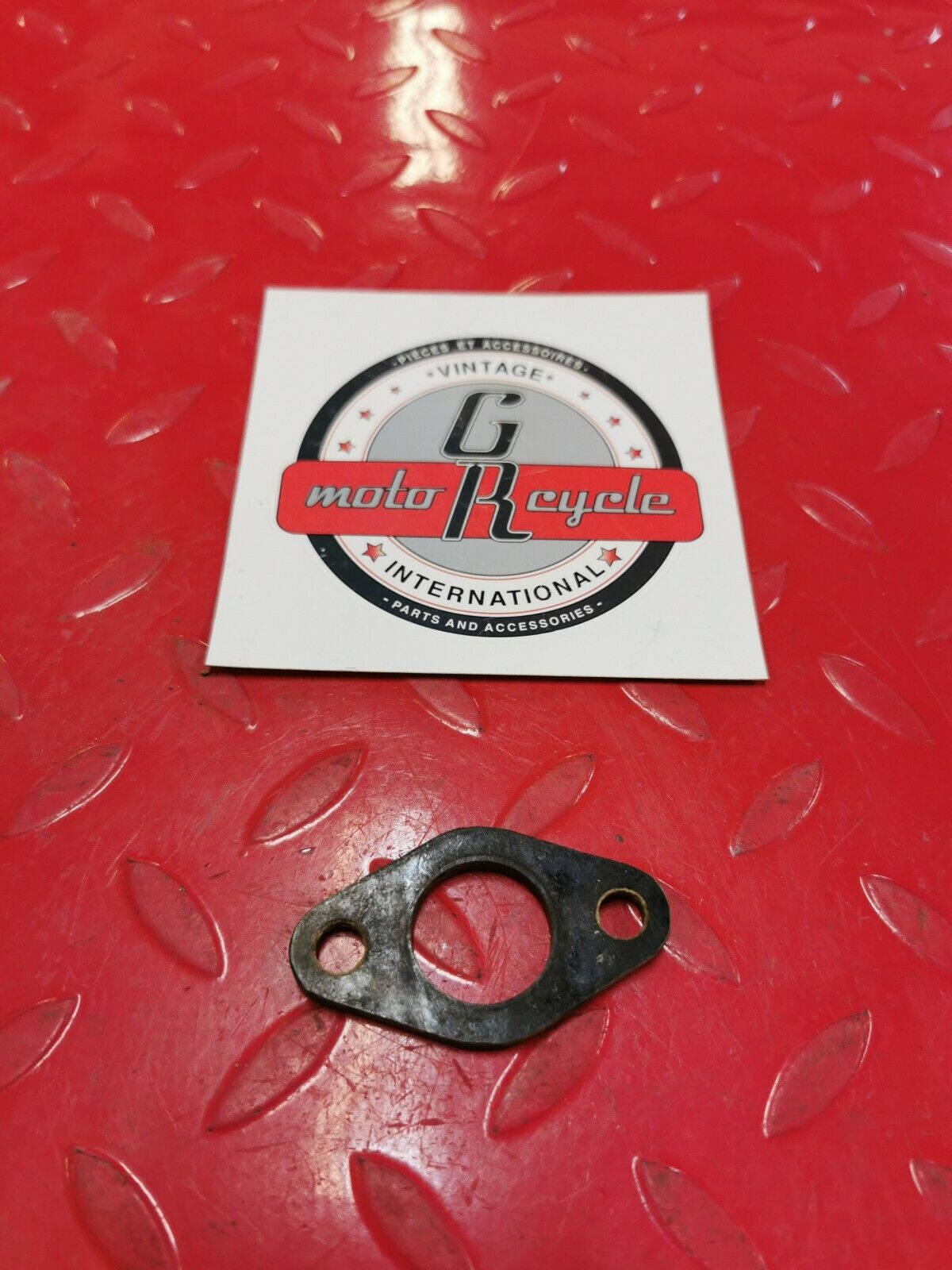 Yamaha DT125 1975 carburetor joint intake manfold plate 1974 AT2 AT3 CT2 CT3