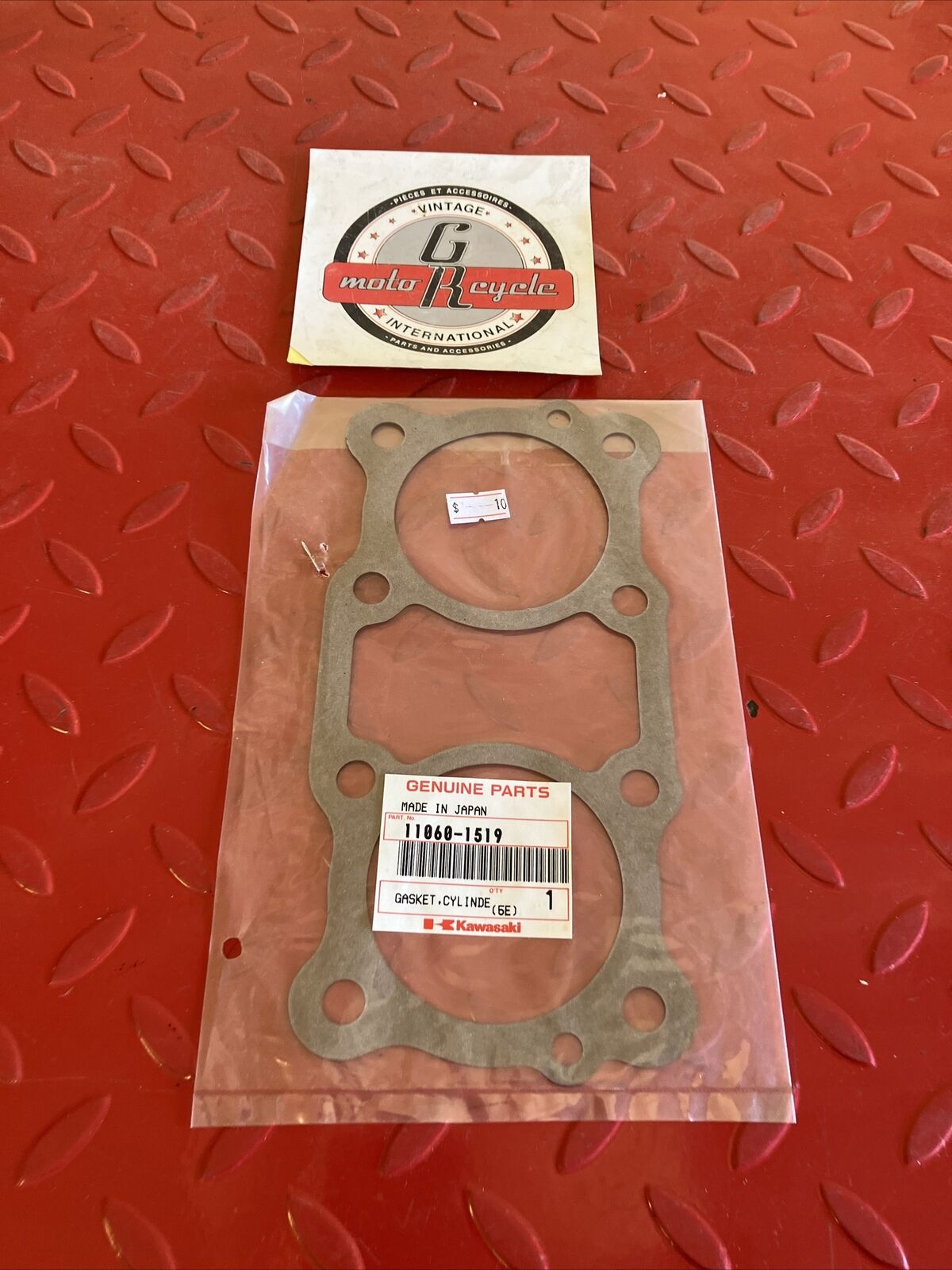NOS Kawasaki KZ400 KZ440 CYLINDER BASE GASKET GASKET K10