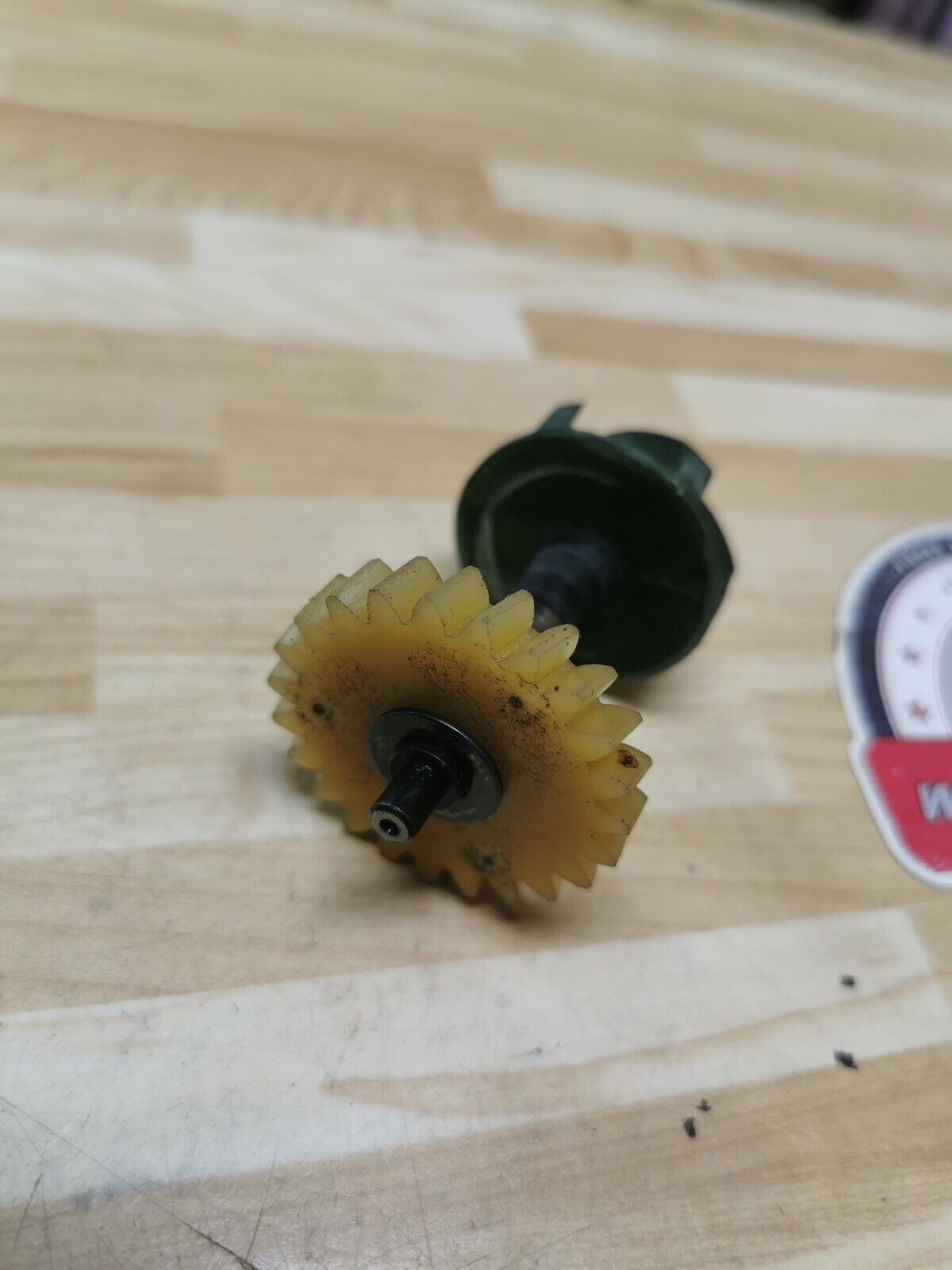 Yamaha DT200 1986 waterpump water pump impeller gear shaft