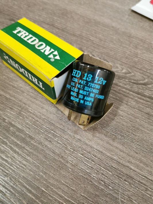 NOS TRIDON FLASHER 12 V HD13 J29