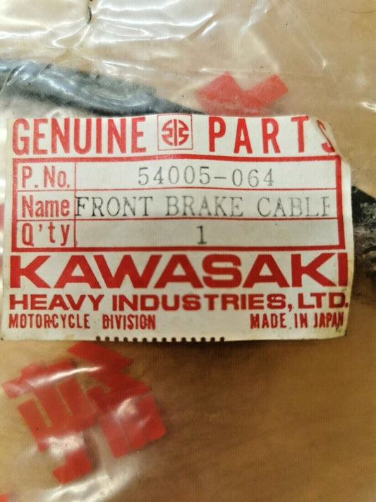 NOS KAWASAKI F11 CABLE FRONT BRAKE 54005-064 K9