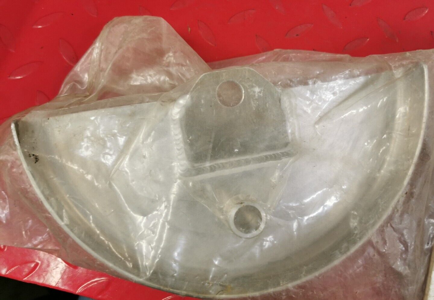 NOS DEVAL RM125 RM250 1987 ALLOY FRONT DISK Guard J15