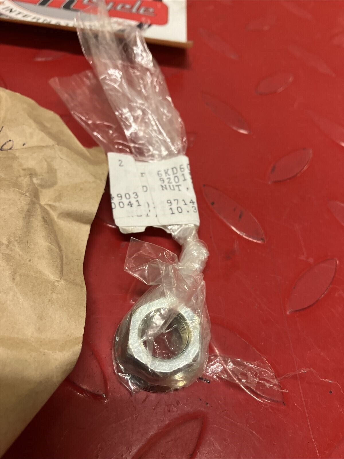 NOS KAWASAKI KX125 KX250 KX250F KX450F NUT K15