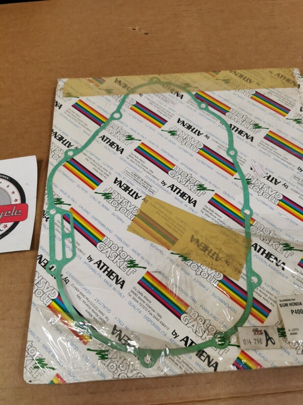 NOS ATHENA HONDA ATC350 1985 1986 TRX INCOMPLETE GASKET KIT P400210850354 J48