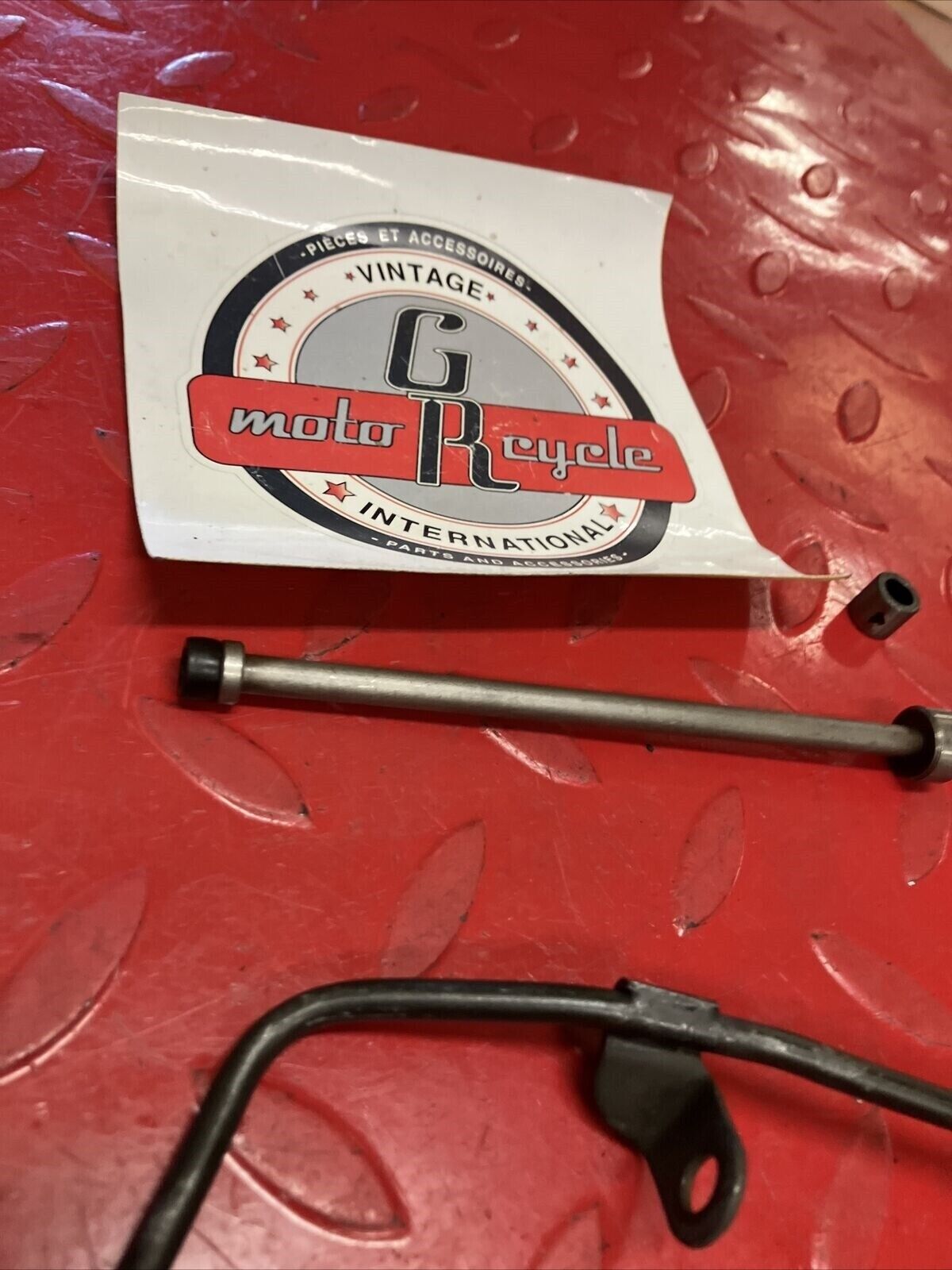 Honda XL350R 1984 oil line pipe passage oil draw
