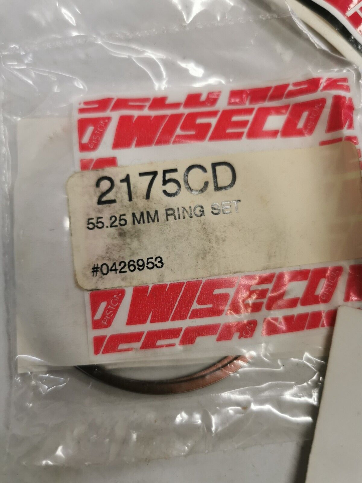 NOS WISECO RM125 1981 - 1984 PISTON KIT 1.25mm  NO PIN 511P5 J20