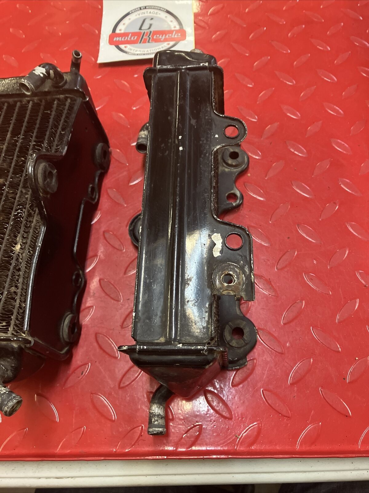 Honda CR250R 1986 Radiator left right 1987 19010-KS7-000 2