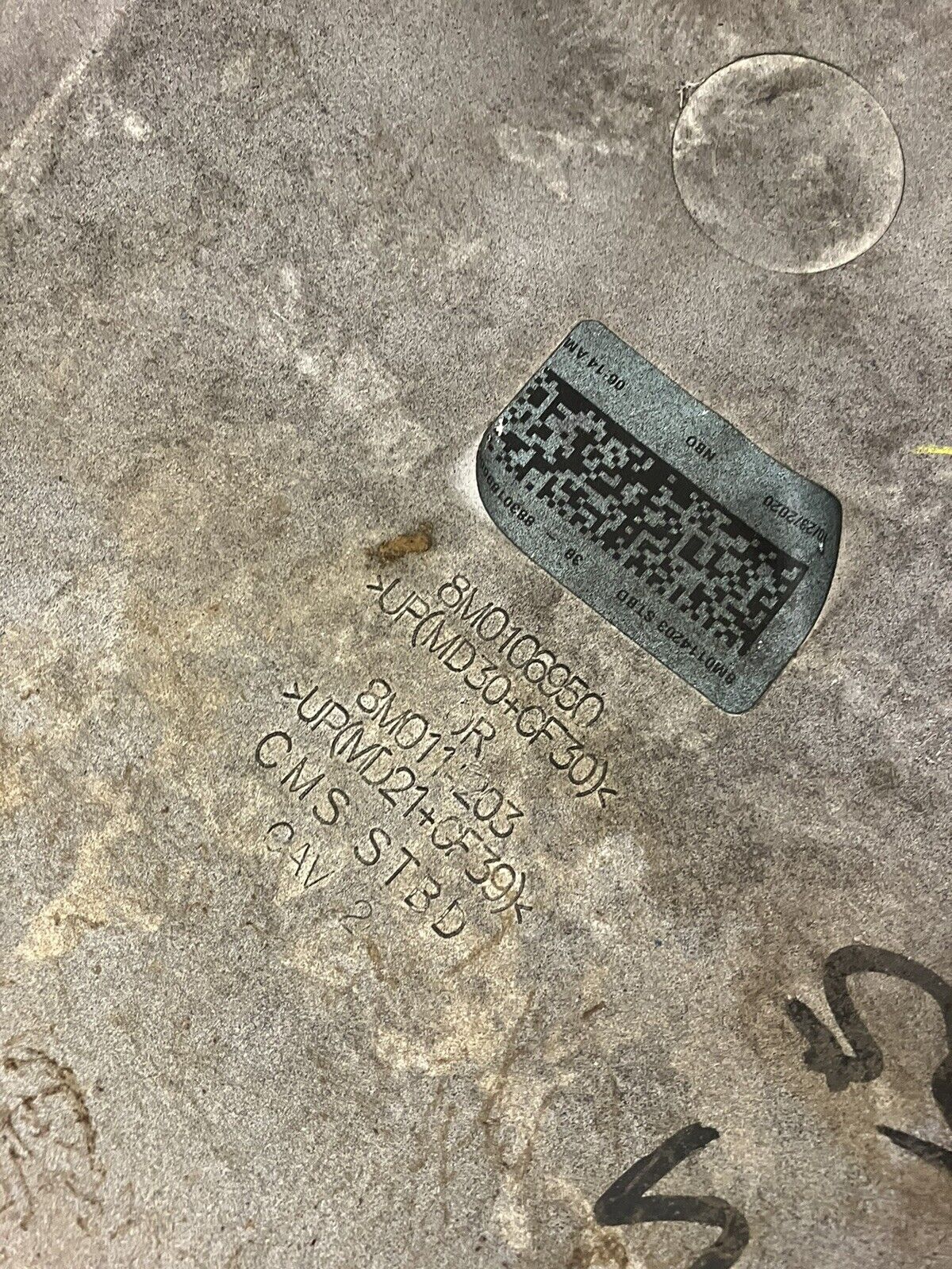 Mercury Engine motor Lower cowl set black and red 100-8m0142219