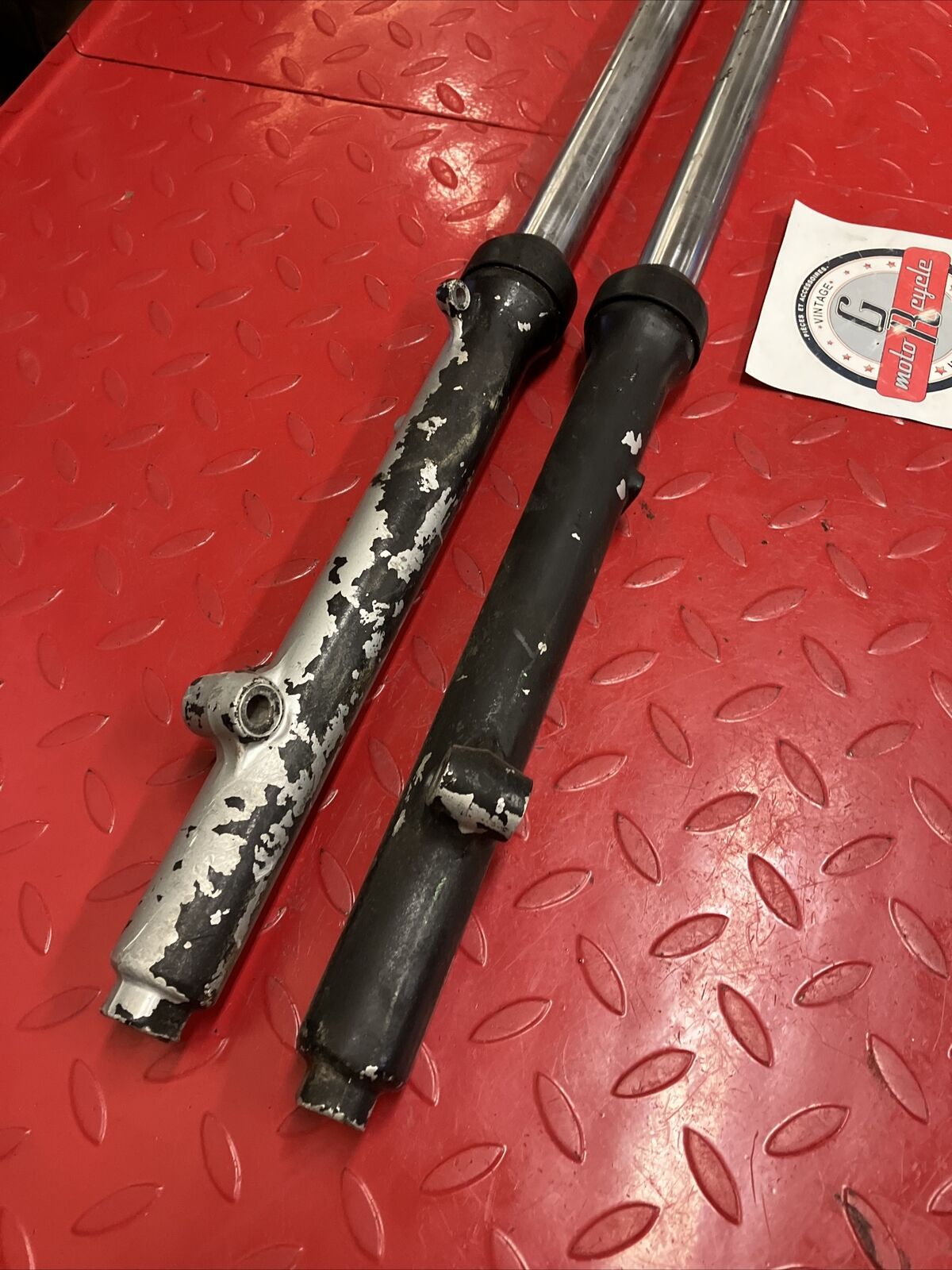 Kawasaki KDX80 1987 Front forks suspension damper set 1985 1986