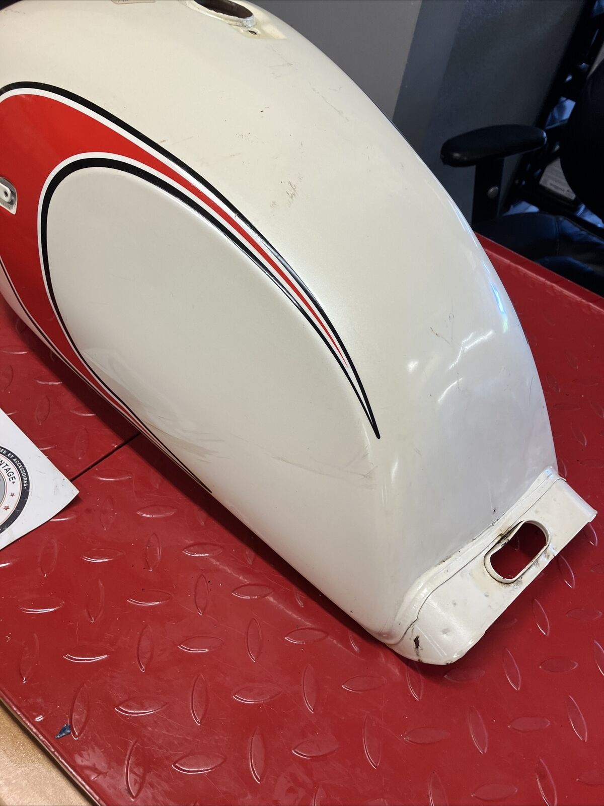 Yamaha XJ550R 1981 Seca 550 Fuel tank gas petrol reservoir