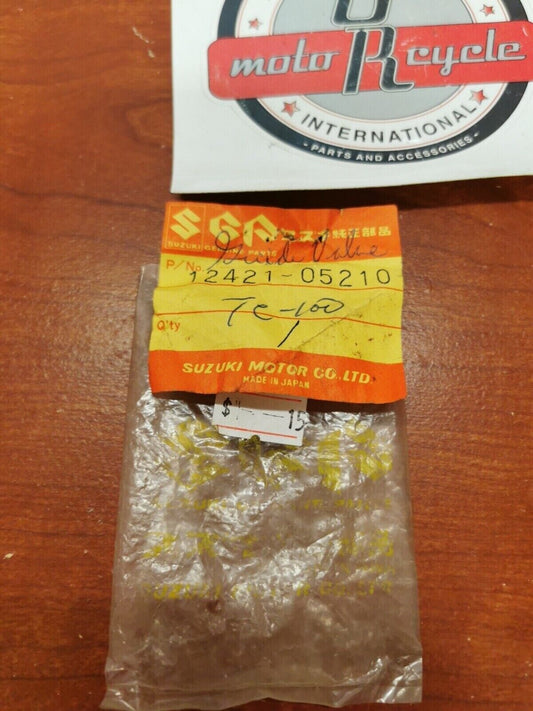 NOS Suzuki A100 TM75 TS50 TC100 AC50 TS75 AS50 DISK VALVE GUIDE 12421-05210 S20