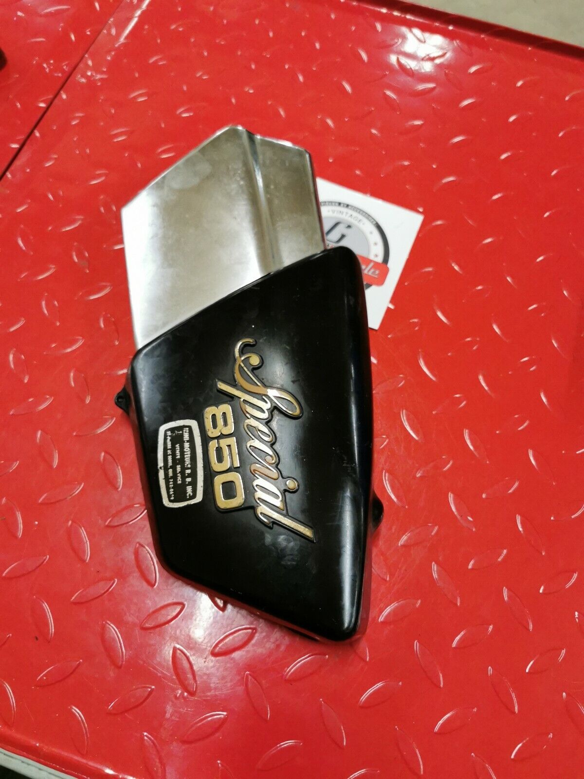 Yamaha XS850SG 1980 XS850 special left side cover panel fairing