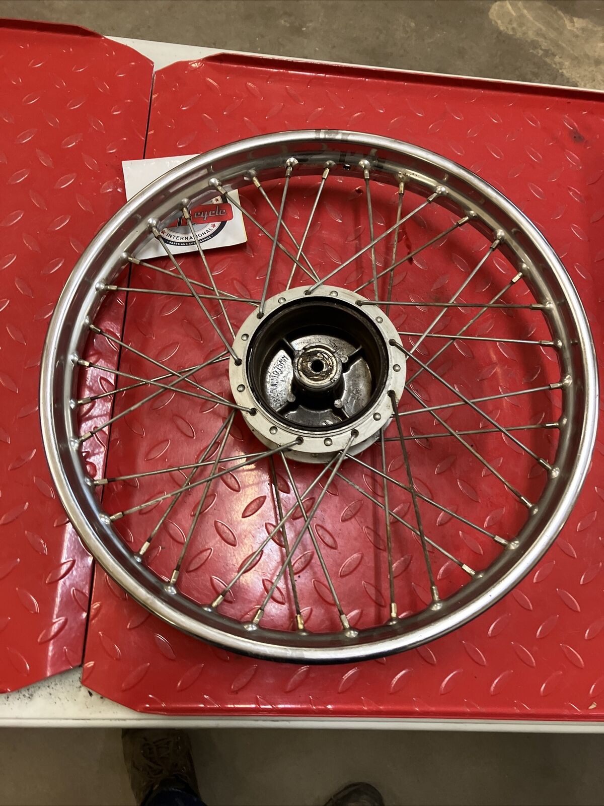 Kawasaki G5 1972 front wheel rim