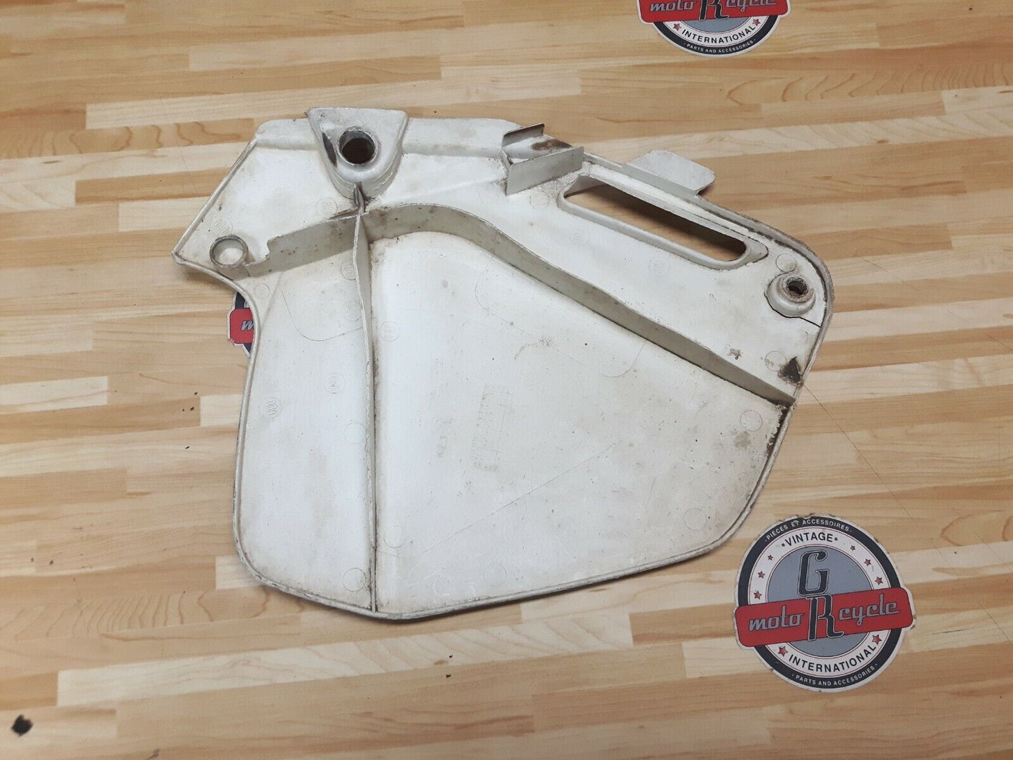 Honda CR250R 1990 left side cover panel number plate 2