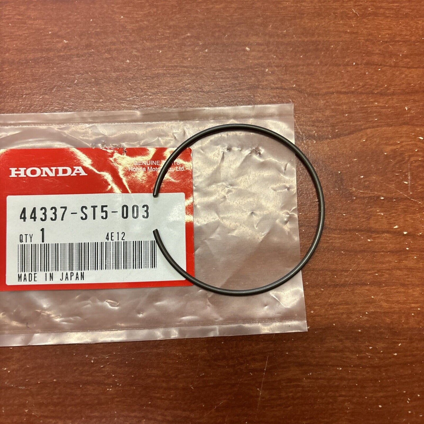 NOS Honda TRX650F TRX680F TRX700XX SNAP RING 44337-ST5-003 H162