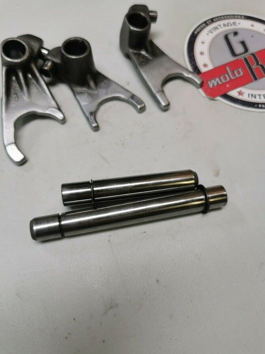 Yamaha DT100 1976 transmission gearshift gear shift forks 463-18512-00-00