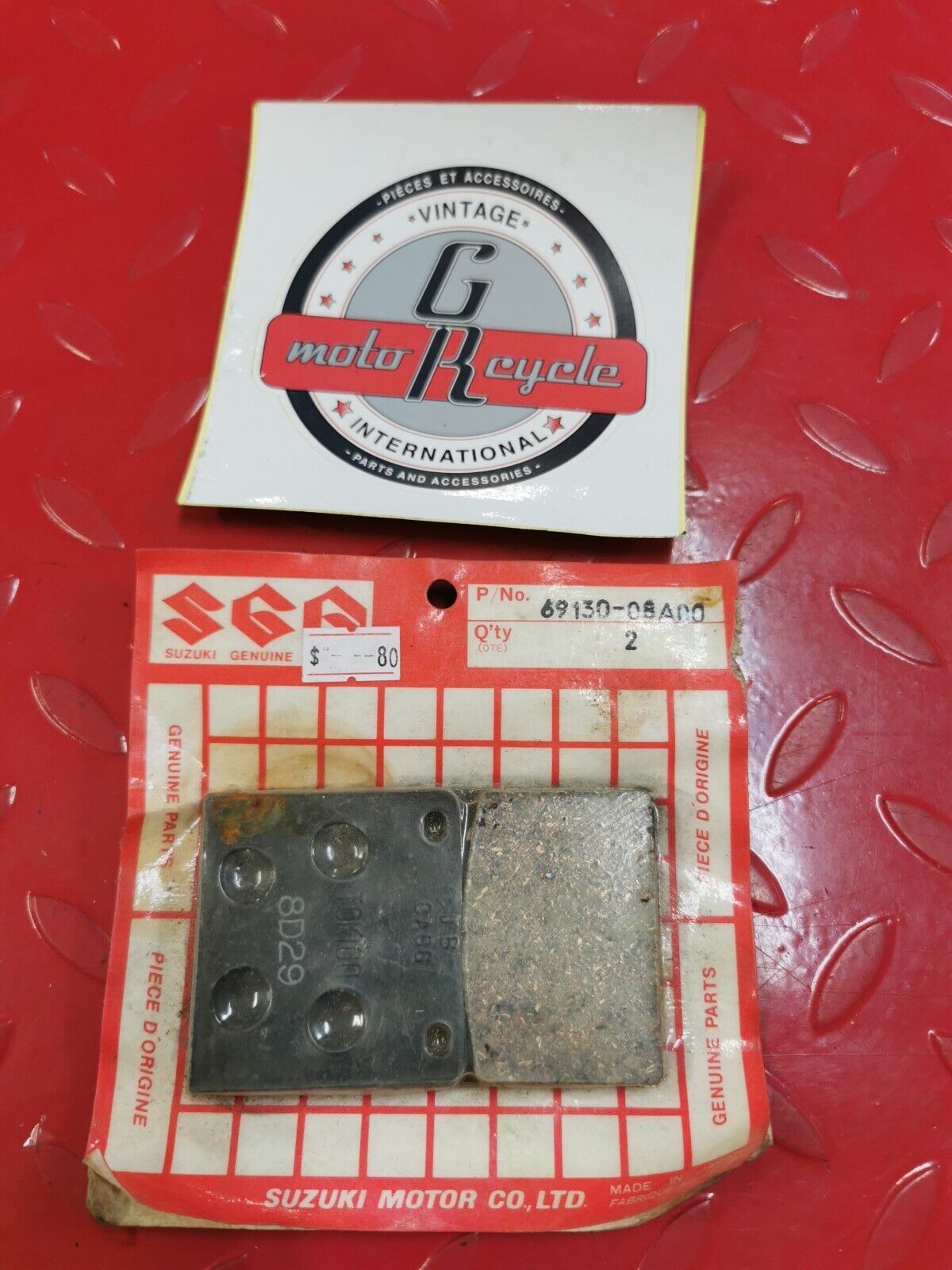 NOS SUZUKI GSX750 1984 PAD 69130-08A00 S2