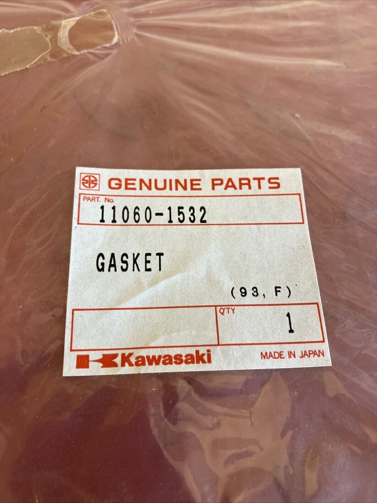 NOS Kawasaki KZ400 KZ440 CLUTCH COVER GASKET K10