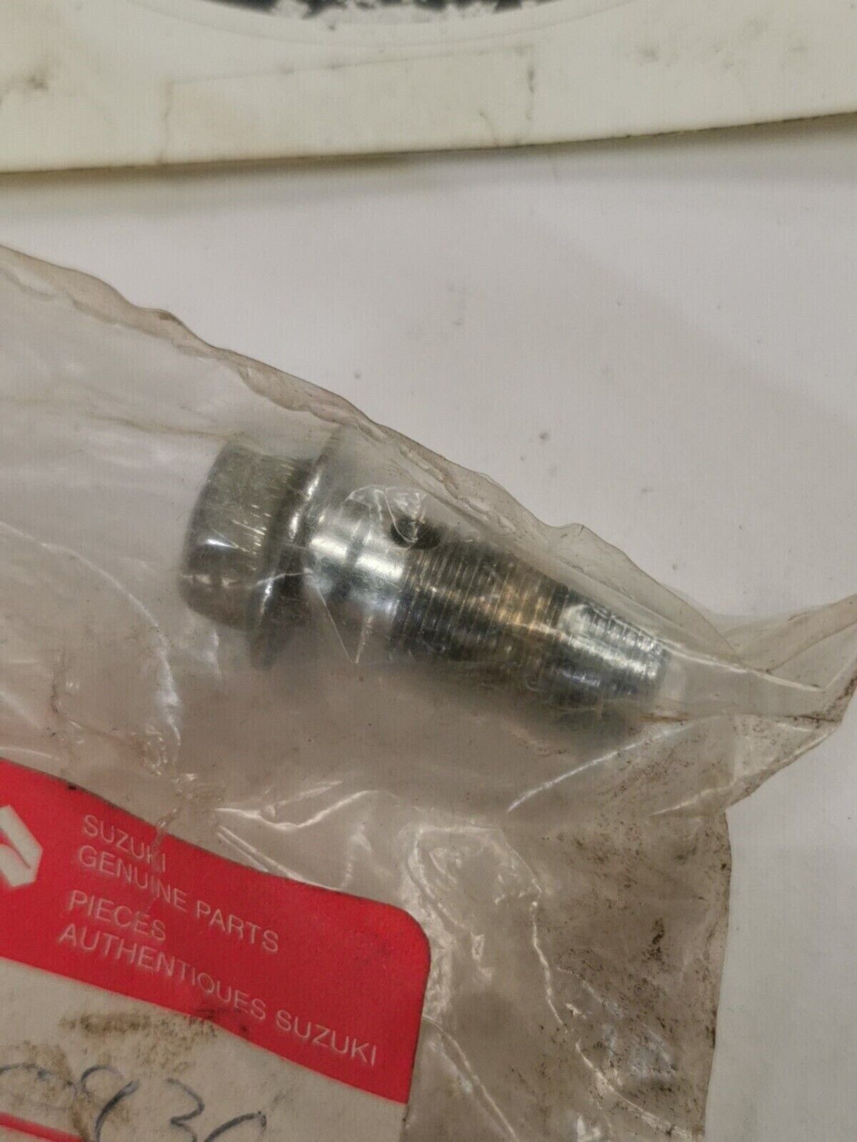 NOS SUZUKI GV1400 GT185 UNION BOLT 09360-10017 S29