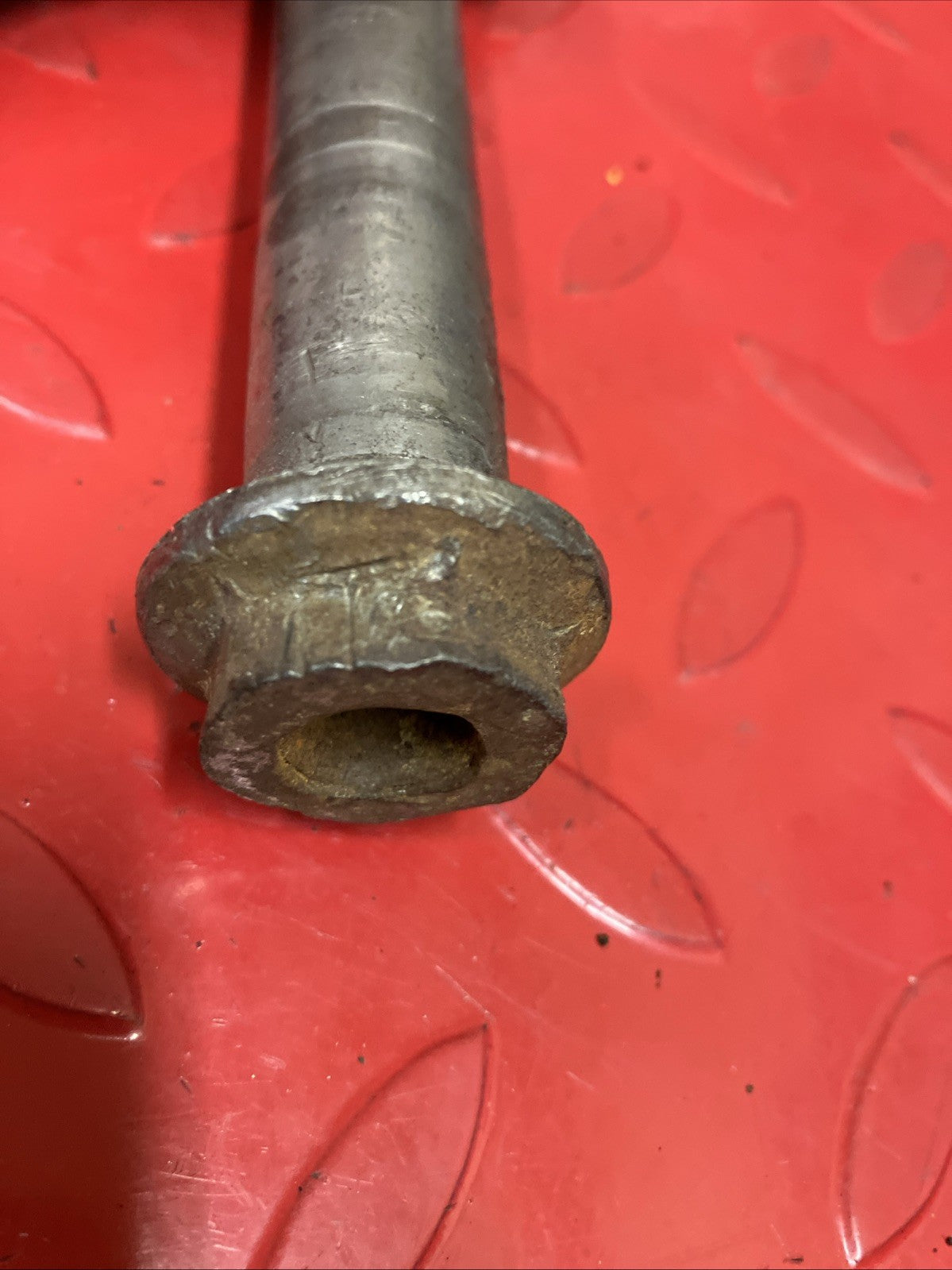 Honda CR250R 1984 Rear wheel axle bolt 1983 CR125R CR500R