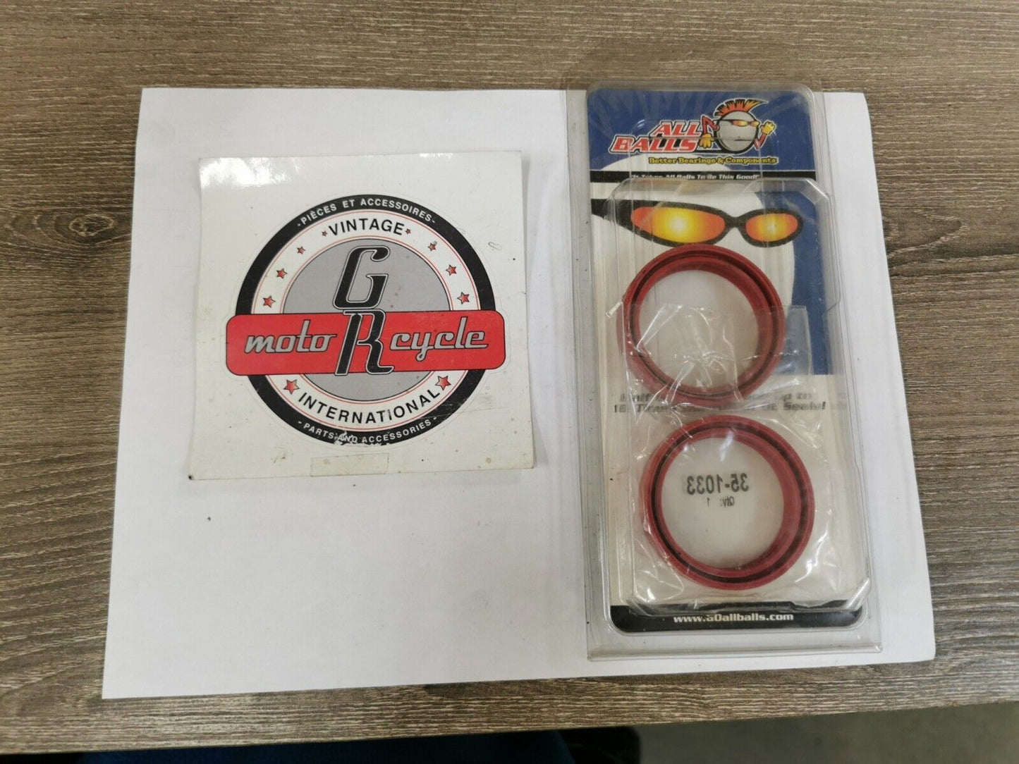 NOS ALL BALLS Honda CBR600RR CBR900RR GL1500CT FORK SEAL KIT 55-124 J52