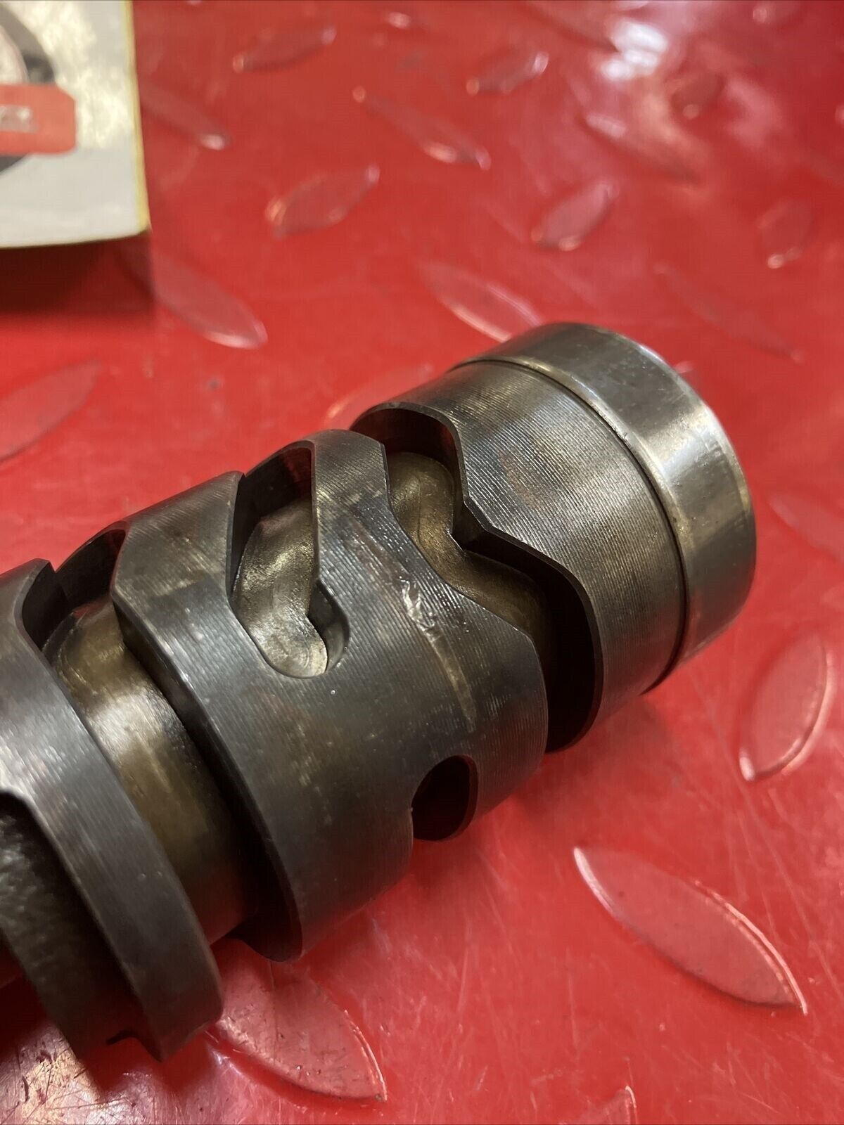 Suzuki RM125 1985 transmission gearshift gear shift drum cam gear stopper arm