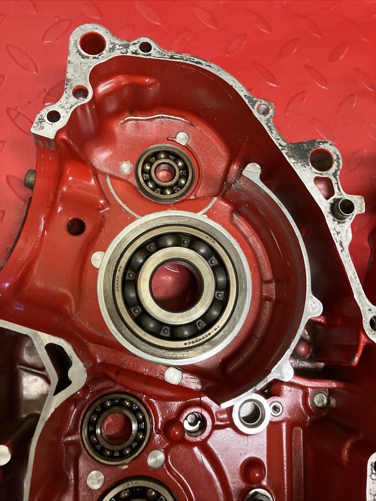 Honda XL350R 1986 Left right crankcase