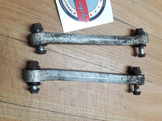 Suzuki RM125 1984 rear shock absorber swingarm linkage rod bar arm