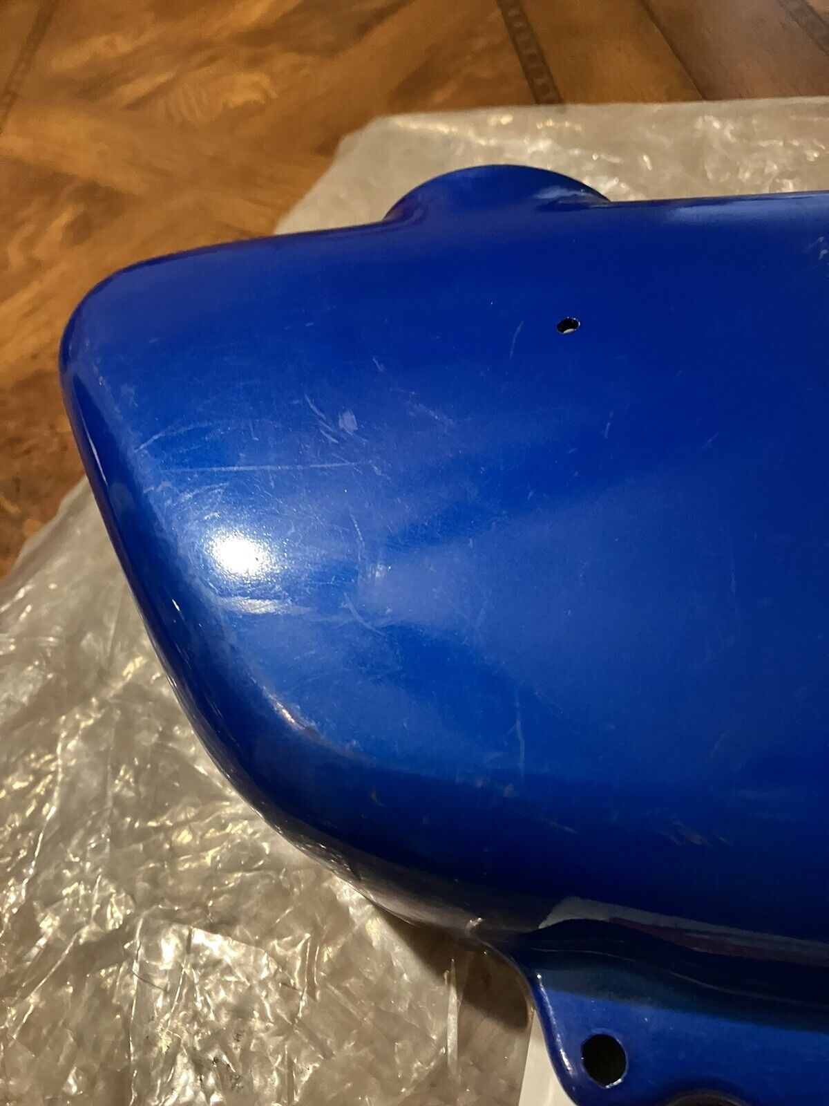 NOS Kawasaki S1 S2 1973 RIGHT SIDE COVER PANEL OIL TANK COVER 36007-031-93 K35 2