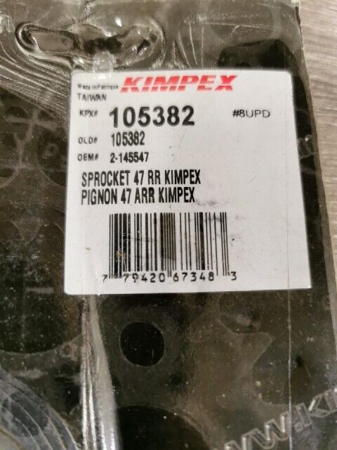 NOS KIMPEX KX65 2000 - 2013 RM65 Rear Drive Sprocket 36T 2-145547 105382 J59