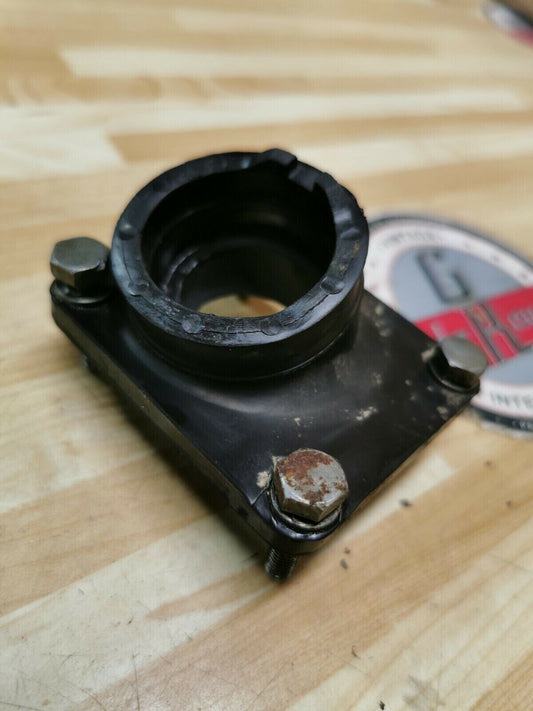 Yamaha DT125 1980 intake manifold carburetor joint insulator pipe