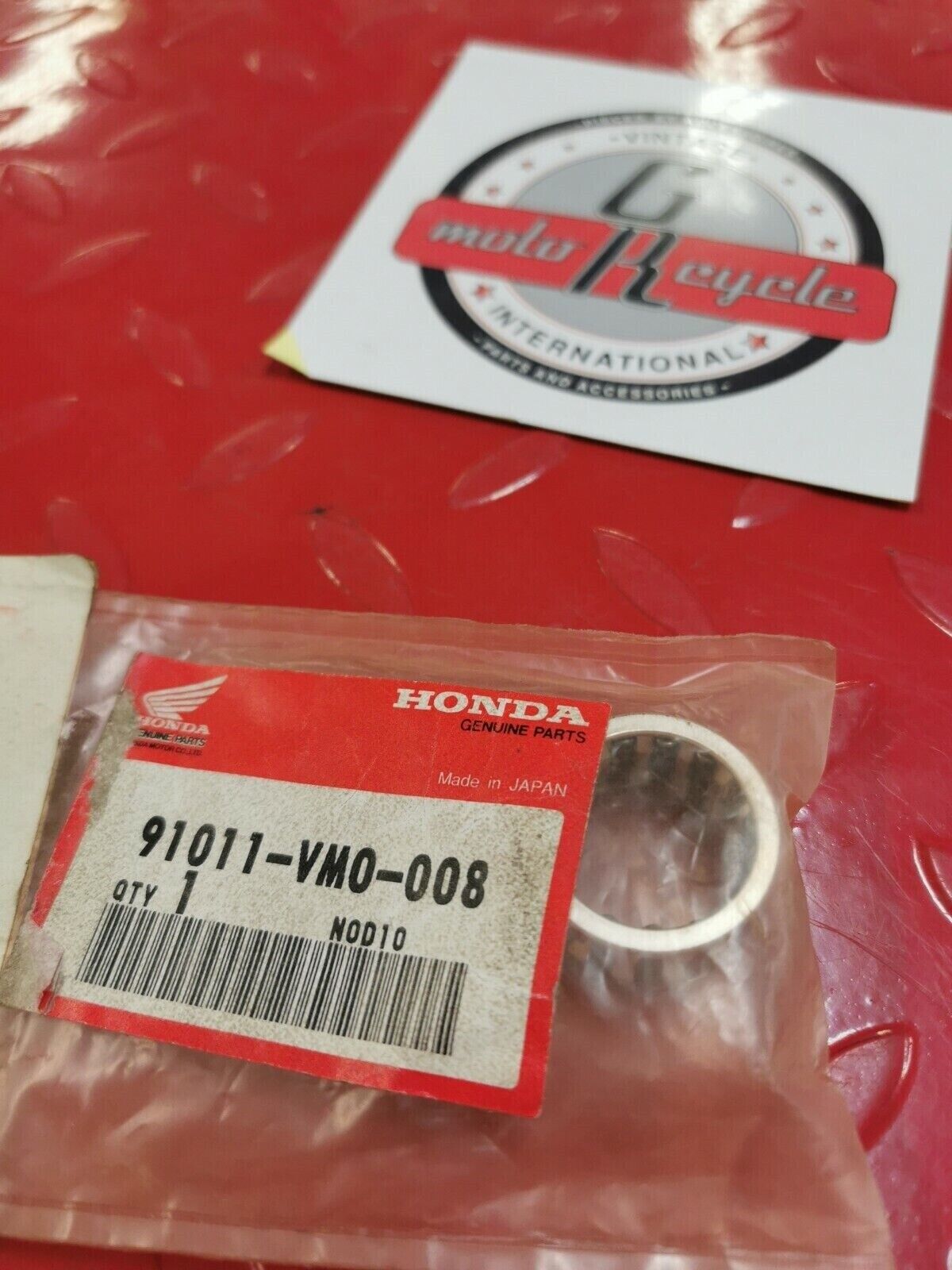 NOS Honda CR250 ATC250R MT250 CONNECTING ROD LARGE END BEARING 91011-VM0-008 H9