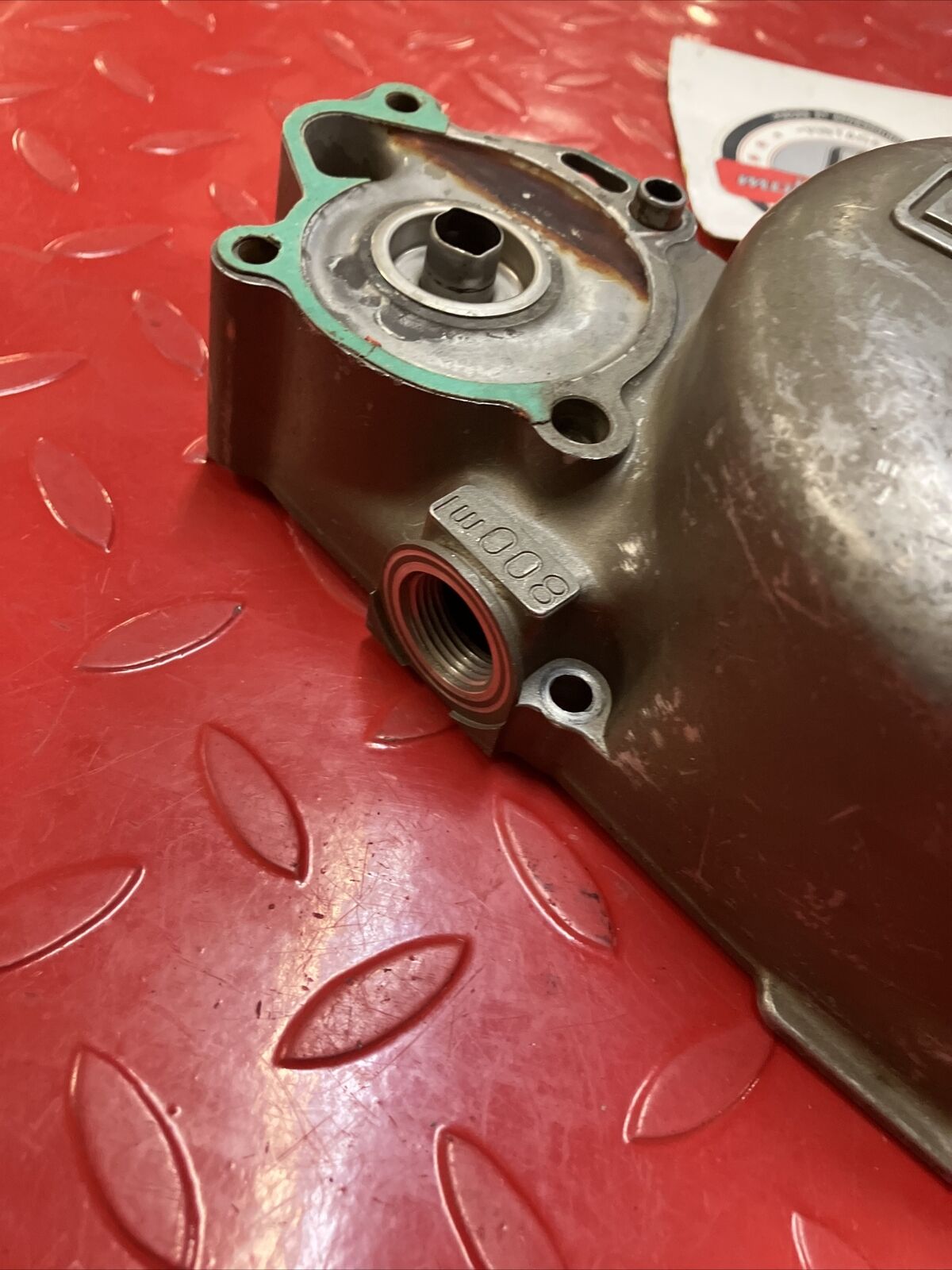 Suzuki RM125 1985 right crankcase clutch cover