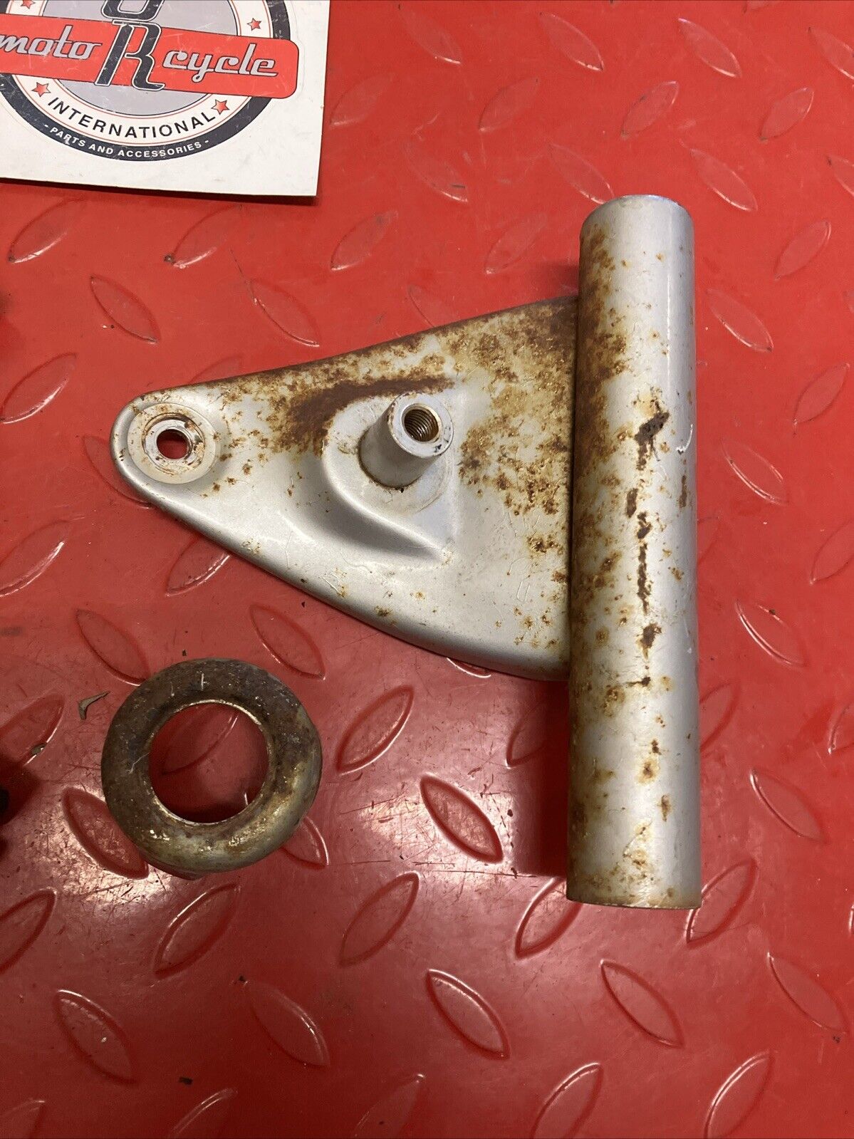 Suzuki RV90 1975 Front fork cover headlight bracket left right