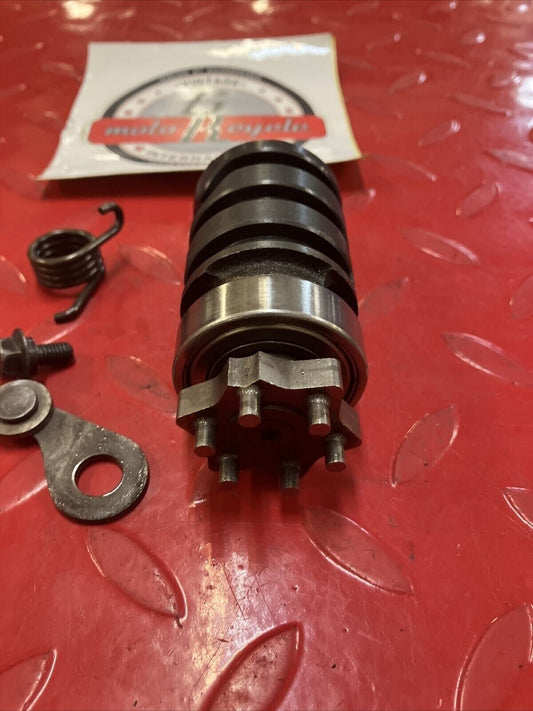 Yamaha DT200 1984 gearshift gear shift cam drum actuator arm center spring